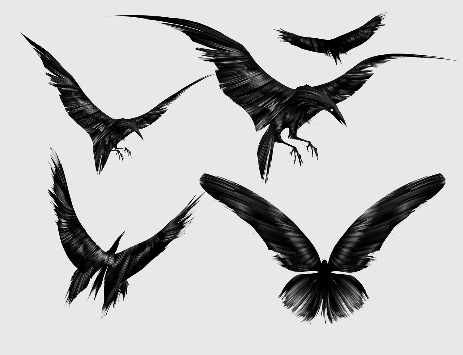 The Mountain Critters — crow